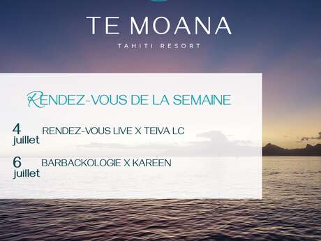 Rendez-vous live Teiva LC - Te Moana Tahiti Resort Rendez-vous live Teiva LC - Te Moana Tahiti Resort