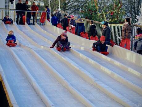 Patinoire et pistes de luge