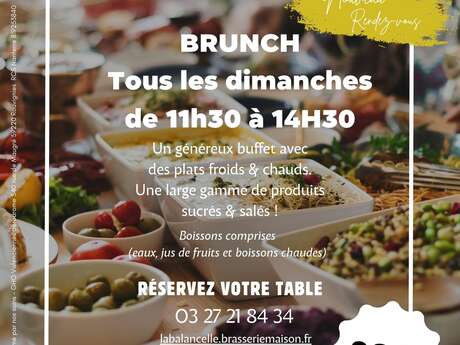 Le Brunch de la Balancelle Du 5 janv au 28 déc 2025