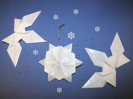 Visite-Atelier "Origami de Noël, Pliage en Fête"