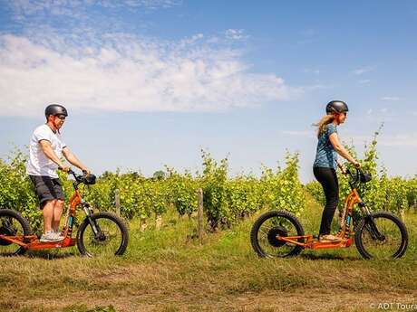 BALADE EN TROTTINETTE ELECTRIQUE TOUT-TERRAIN BALADE EN TROTTINETTE ELECTRIQUE TOUT-TERRAIN
