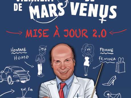 Les Hommes viennent de Mars et les femmes de Vénus – Mise à jour 2.0