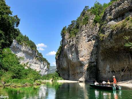 LES BATELIERS DES GORGES DU TARN