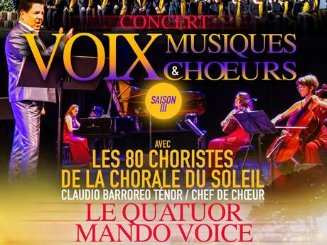 CONCERT VOIX, MUSIQUE ET CHOEURS