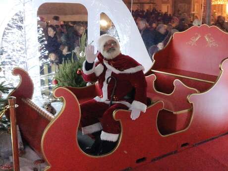 Les rendez-vous du père Noël dans la ville