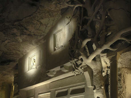 Cave des Roches Champignonnière, ville souterraine