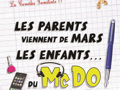 Comédie "Les parents viennent de Mars, les enfants de... Le 1 fév 2025