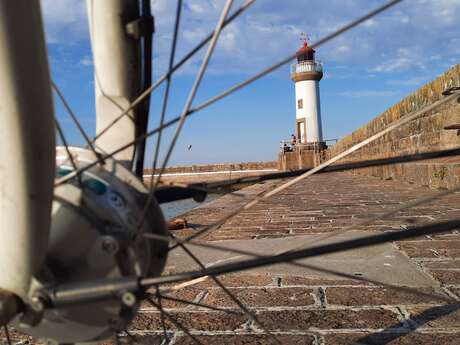 A vélo de Palais vers la pointe des Poulains en passant par Sauzon