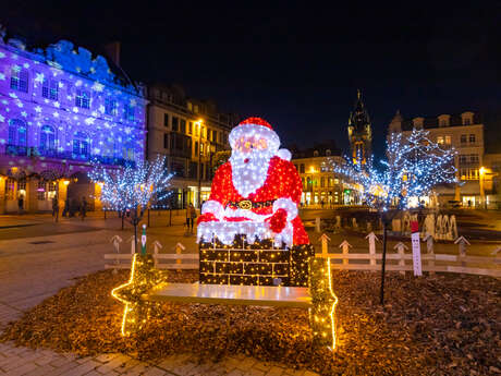 Douai d'hiver - Saint-Nicolas et son âne