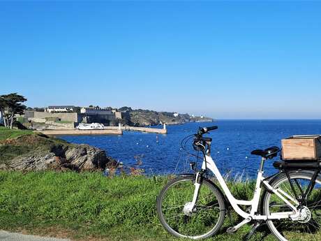 A vélo de Palais à Sauzon