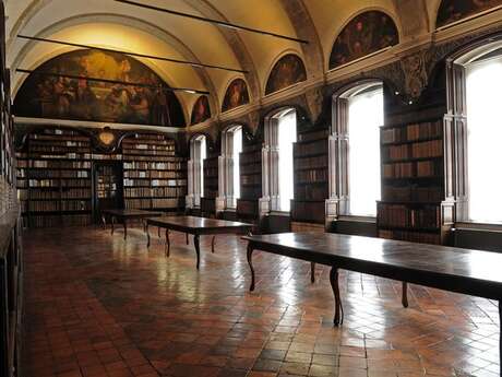 Visite guidée bibliothèque des Jésuites