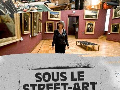 Biennale 2023 - Sous le street art, le Louvre