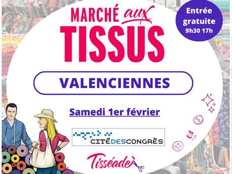 Tisséade Marché Aux Tissus Le 1 fév 2025