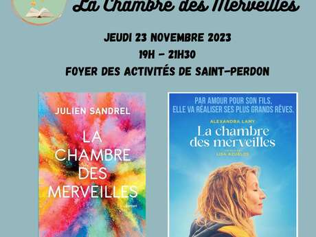 Ciné lecture "La Chambre des Merveilles" de Julien Sandrel | Médiathèque de Saint Perdon