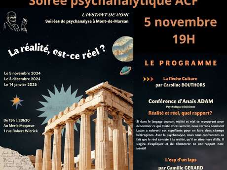 Soirée psychanalytique ACF