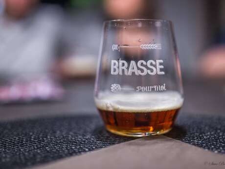 Rondleiding + proeverij + initiatie zythologie + food pairing Boussu