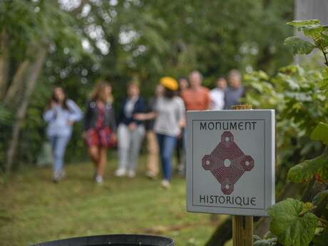 Visite de la vigne inscrite aux Monuments Historiques