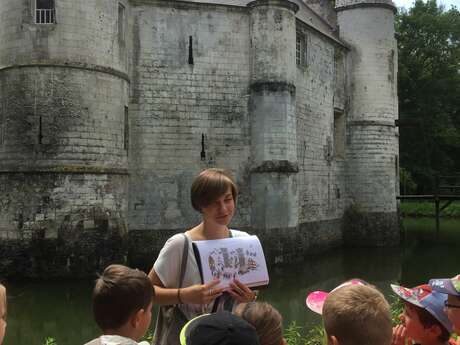 Apprenti teinturier au château de Créminil