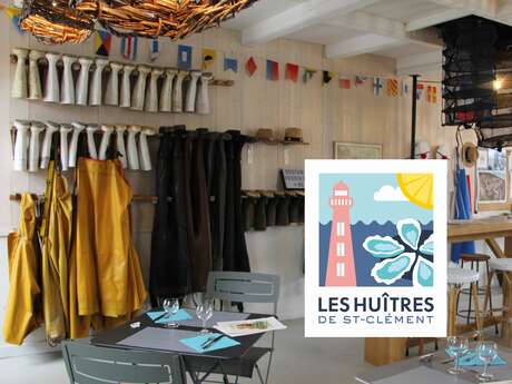 LES HUÎTRES DE SAINT CLÉMENT LES HUÎTRES DE SAINT CLÉMENT