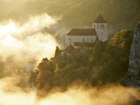 La vallée du Lot de Cahors à Saint-Cirq-Lapopie