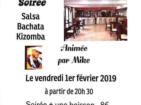 SOIRÉE SALSA, BACHATA & KIZOMBA