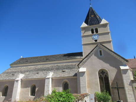 Guided tour of the Saint-Just church in Fontaines, Saône-et-Loire