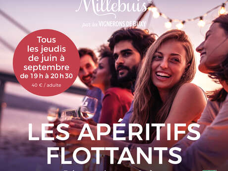 Jeudis Vignobles & Découvertes : les Apéritifs Flottants Jeudis Vignobles & Découvertes : les Apéritifs Flottants