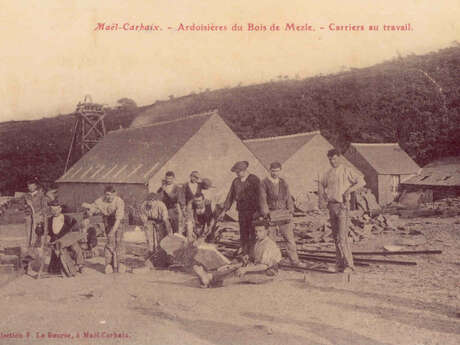 Les ardoisières de Maël-Carhaix