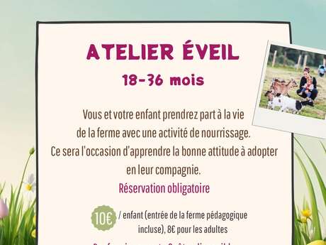 Atelier Eveil (18-36 mois)