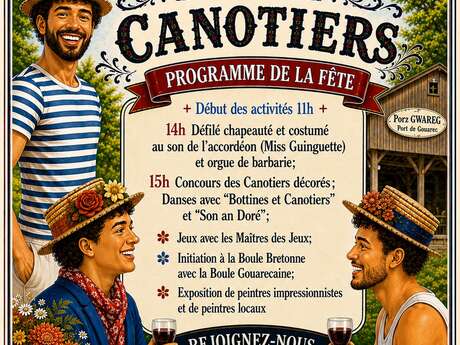 Gouarec en canotiers