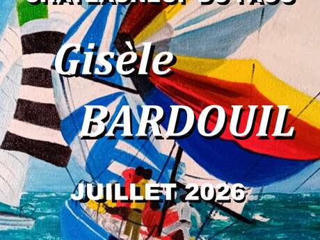 Exposition de peinture de Gisèle Bardouil