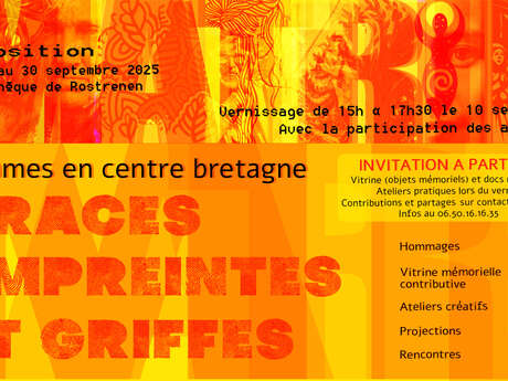 Femmes en Centre-Bretagne : Traces, empreintes et griffes