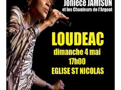Concert Gospel Joniece Jamison et les chanteurs de l'Argoat