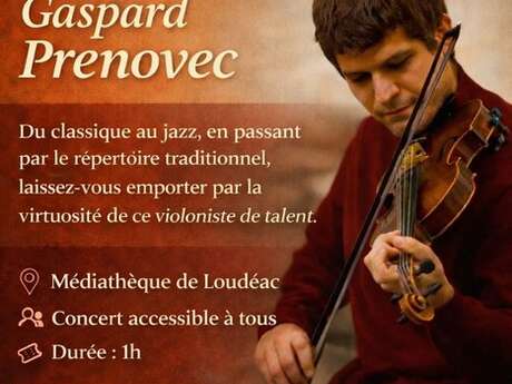 Concert de violon - Gaspard Prévonec