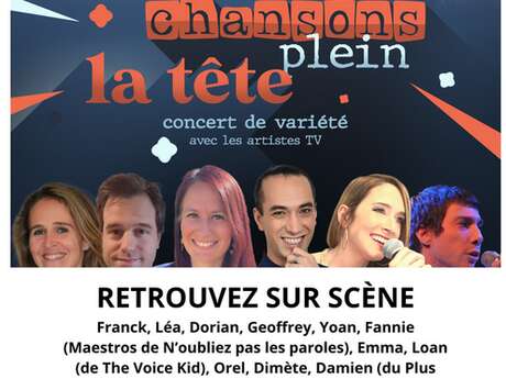 Concert des variétés - Des chansons plein la tête
