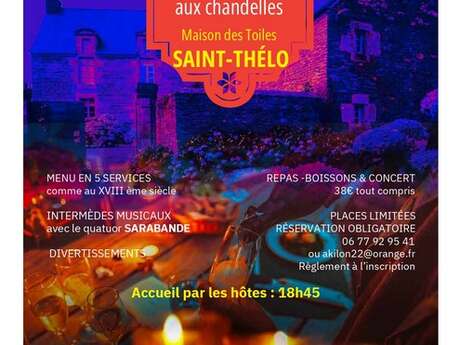 Dîner concert aux chandelles