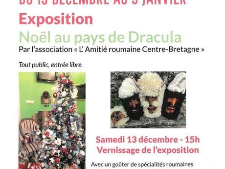 Exposition "Noël au Pays de Dracula"