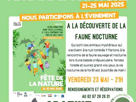 Fête de la Nature - Sortie découverte faune nocturne