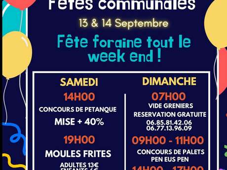 Fêtes Communales à Kergloff