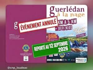 ANNULE - Guerlédan à la nage