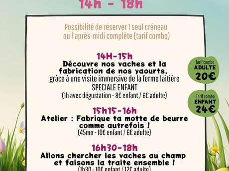 Après-midi spéciale enfants "Les Ty laitiers"