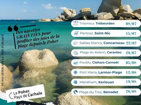 Poher plage 2026, Saint-Nic