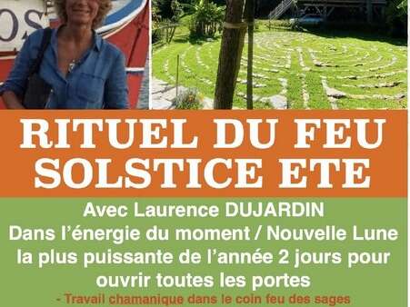Retraite rituel du feu solstice d'été
