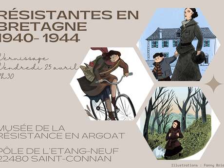 Vernissage de l'exposition "Résistantes en Bretagne 1940-1944"