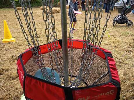 Disc Golf et Sarbacane
