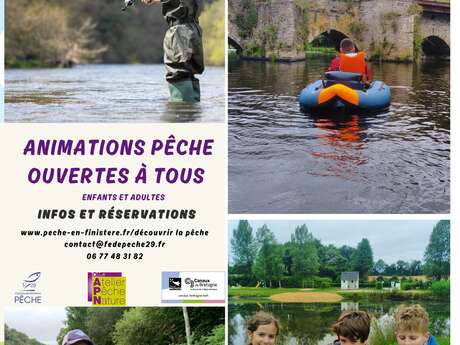 Animations Pêche: pêche de la truite aux leurres