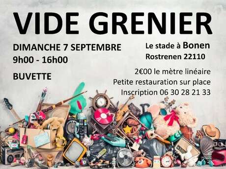 Vide grenier à Bonen