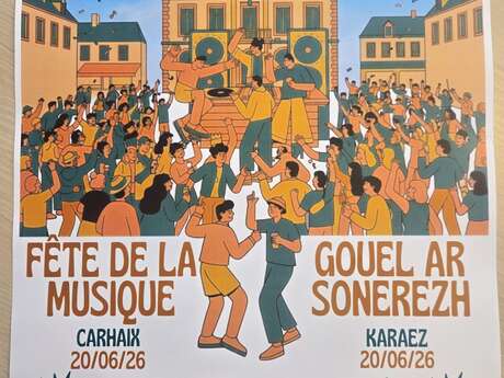 Fête de la Musique à Carhaix !!