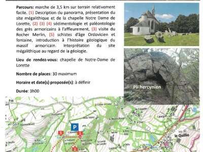 Balade géologique Colline de Notre-Dame de Lorette