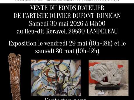 Exposition des œuvres d'Olivier Dupont Danican et vente aux enchères